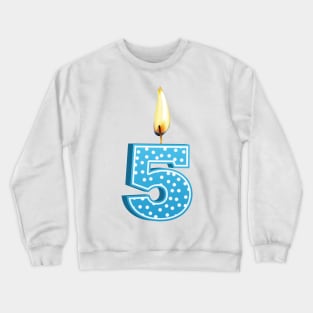 Number 5! Crewneck Sweatshirt